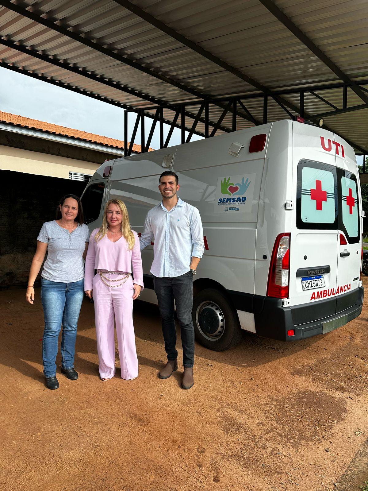 Deputada Ieda Chaves visita Primavera de Rondônia e garante apoio para a saúde do município