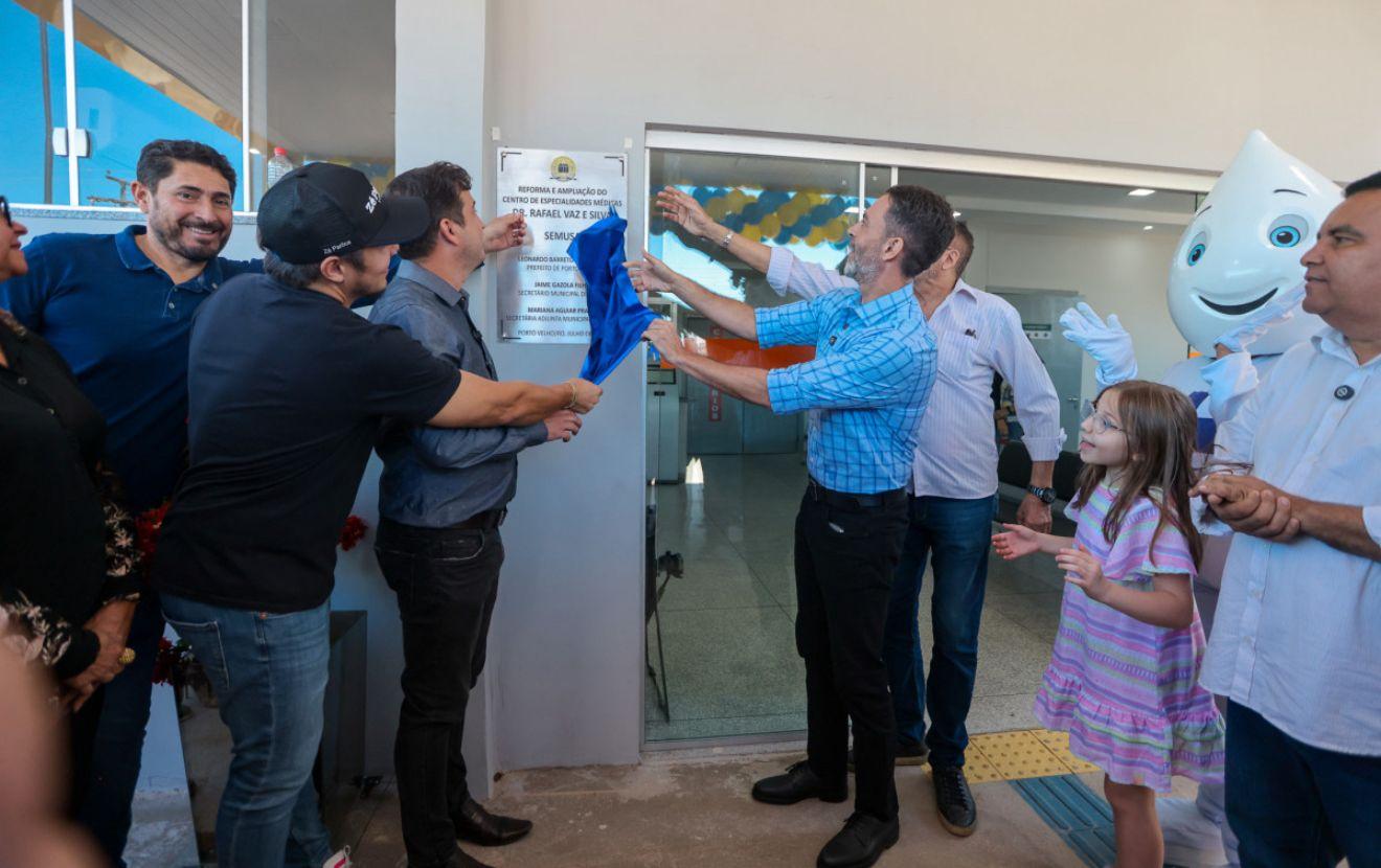 Obra de Hildon, placa de Léo: usurpação política escancarada em Porto Velho