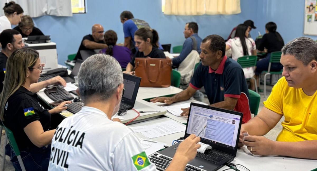 União Bandeirantes recebe última edição de julho do Rondônia Cidadã com serviços gratuitos à população