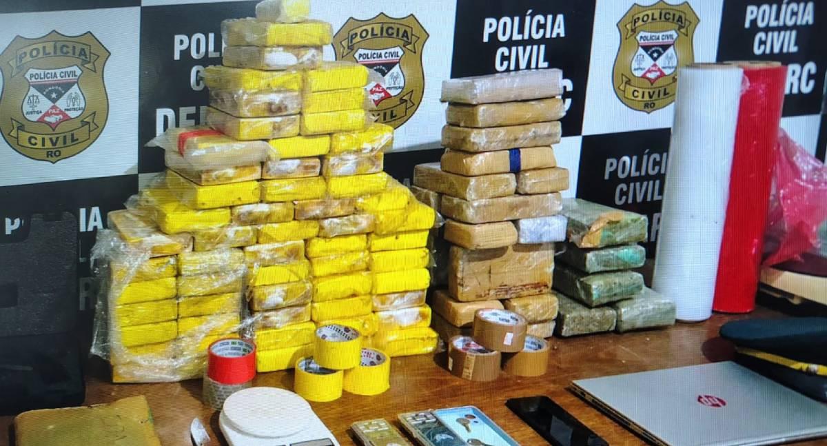 Homem é preso por tráfico de drogas em Porto Velho