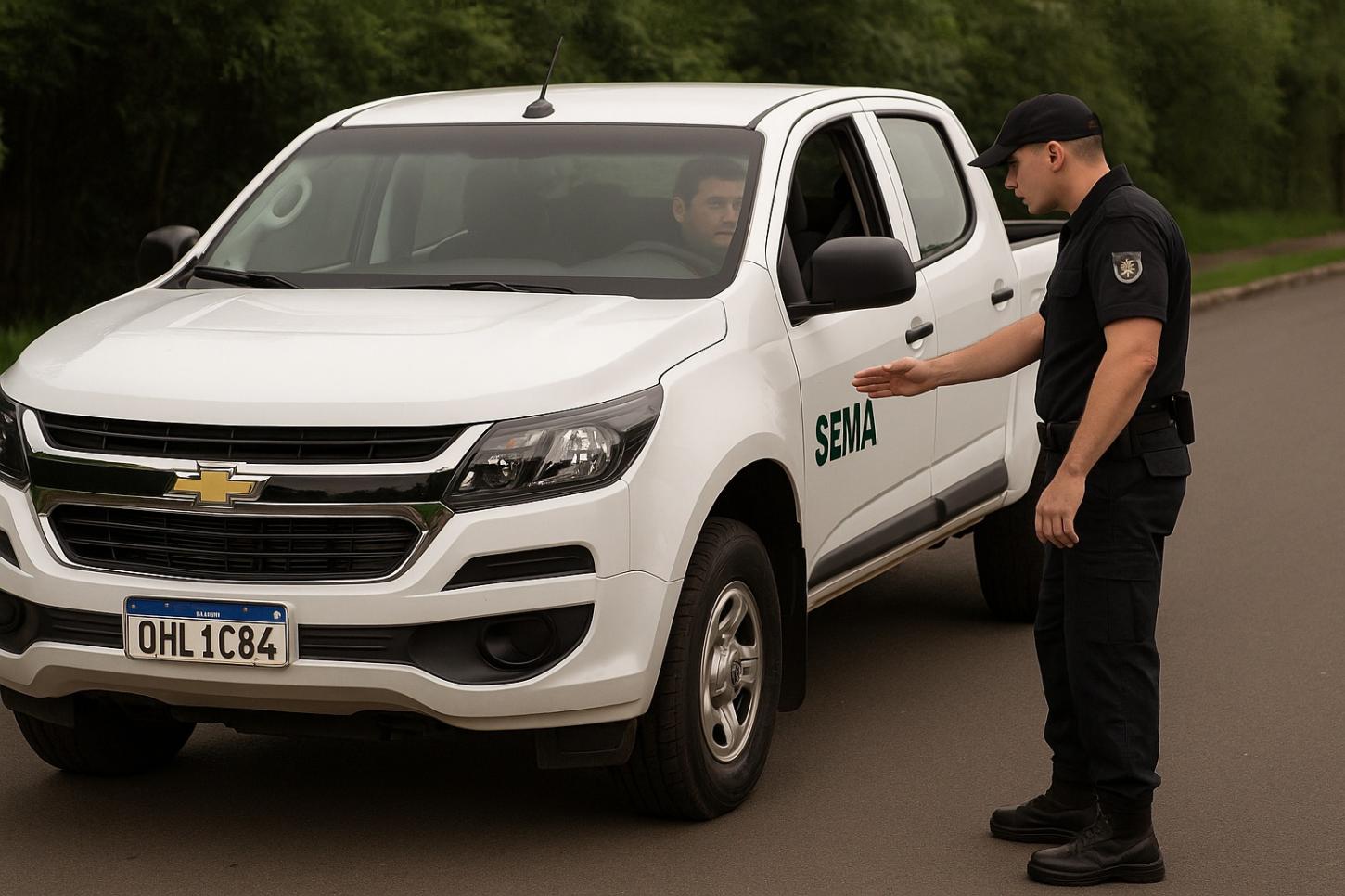 Servidor usa carro oficial da prefeitura para comprar cocaína na boca de fumo
