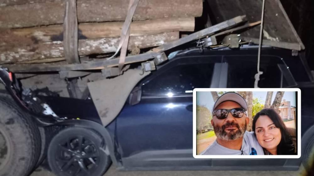 Delegado aposentado e esposa morrem em grave acidente entre Vilhena e Comodoro