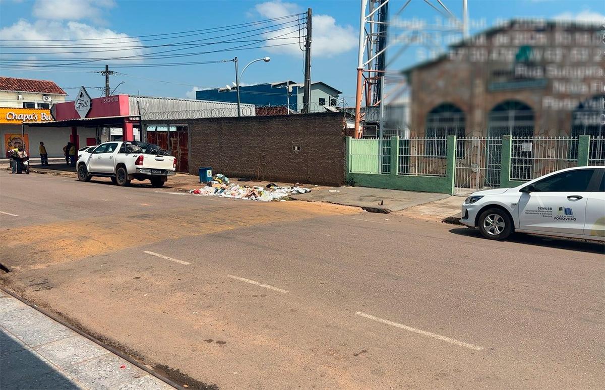 Vereador denuncia uso de frota da Prefeitura em serviço que deveria ser do consórcio EcoPVH