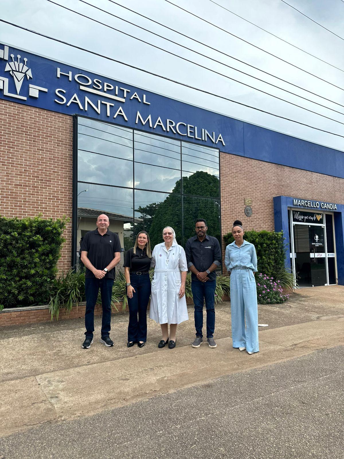 Vereadores realizam visita institucional ao Hospital Santa Marcelina em Porto Velho