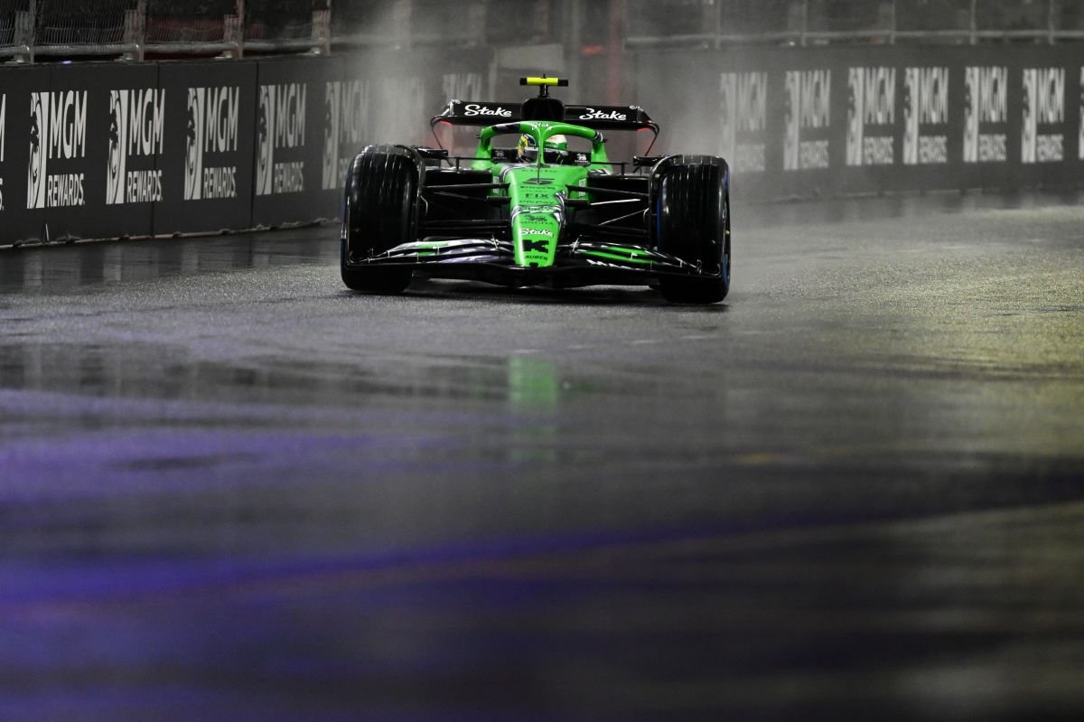 Bortoleto larga em 18º após sofrer com chuva forte em Las Vegas