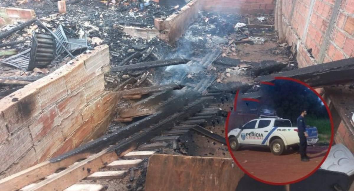Duas crianças morrem em incêndio em casa de madeira em RO
