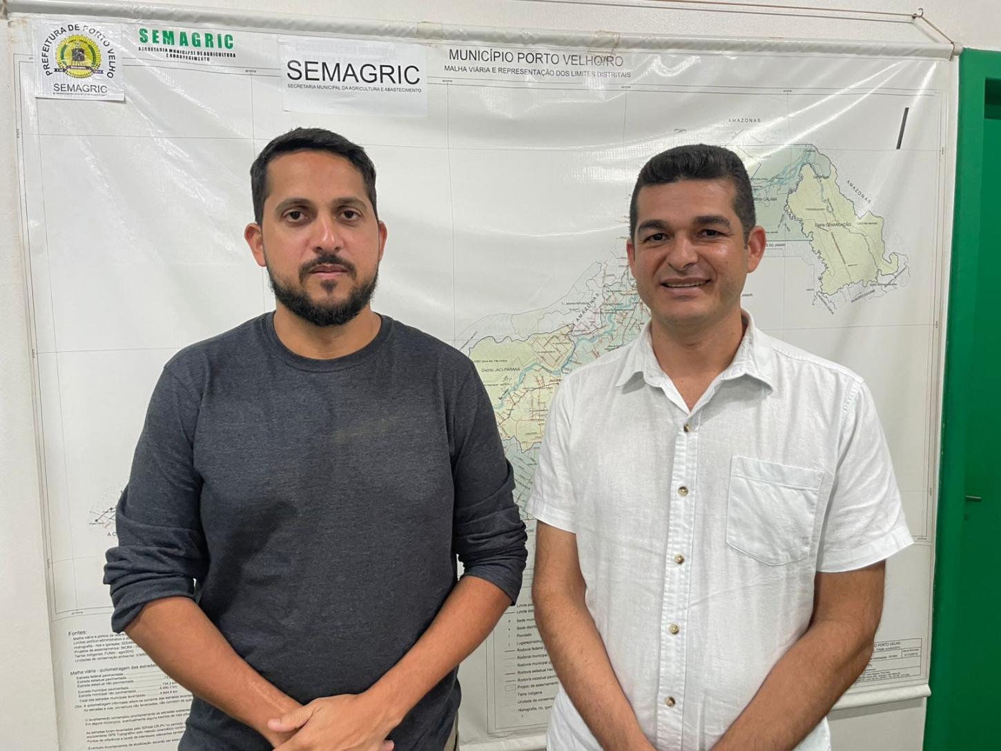 Vereador Adalto de Bandeirantes reforça apoio ao setor rural e discute detalhes da Feira Agrotec com secretário da Semagric