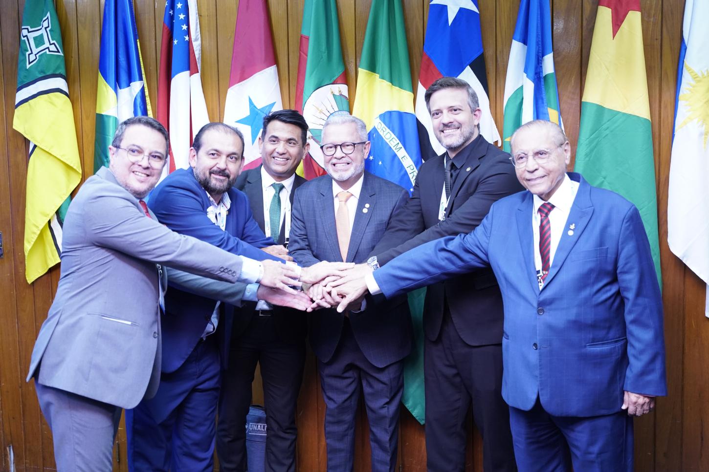 Deputado Delegado Lucas é eleito 1º vice-presidente do Parlamento Amazônico durante a Unale