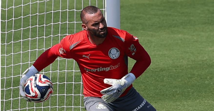 Bahia descarta contratação de Weverton, goleiro do Palmeiras
