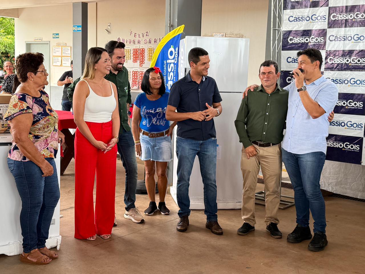 Deputado Cássio Gois entrega mais de R$ 60 mil em equipamentos à ABIC e fortalece atendimento aos idosos de Cacoal