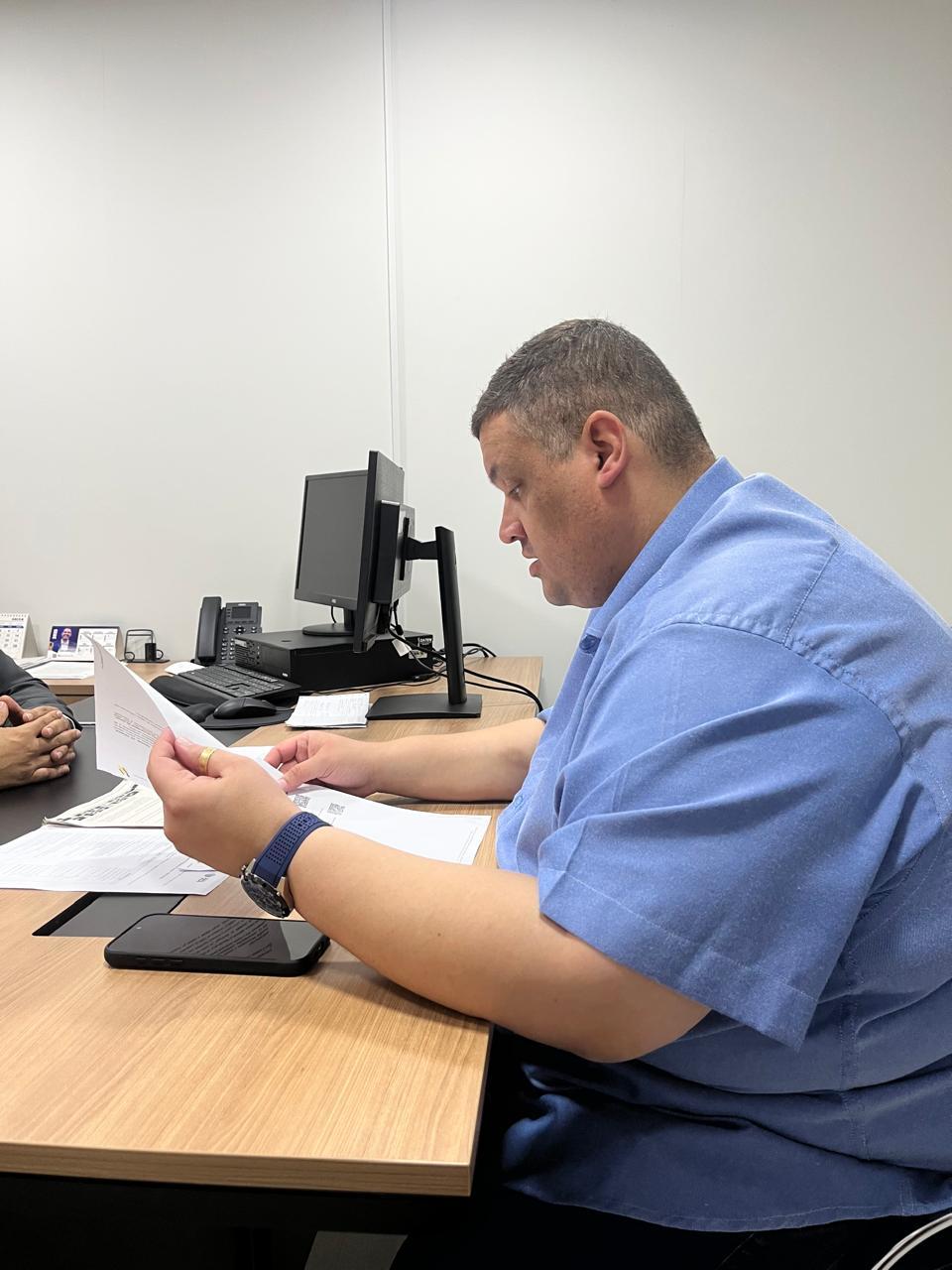 Tezzari fiscaliza Chamada Escolar 2026 na SEMED