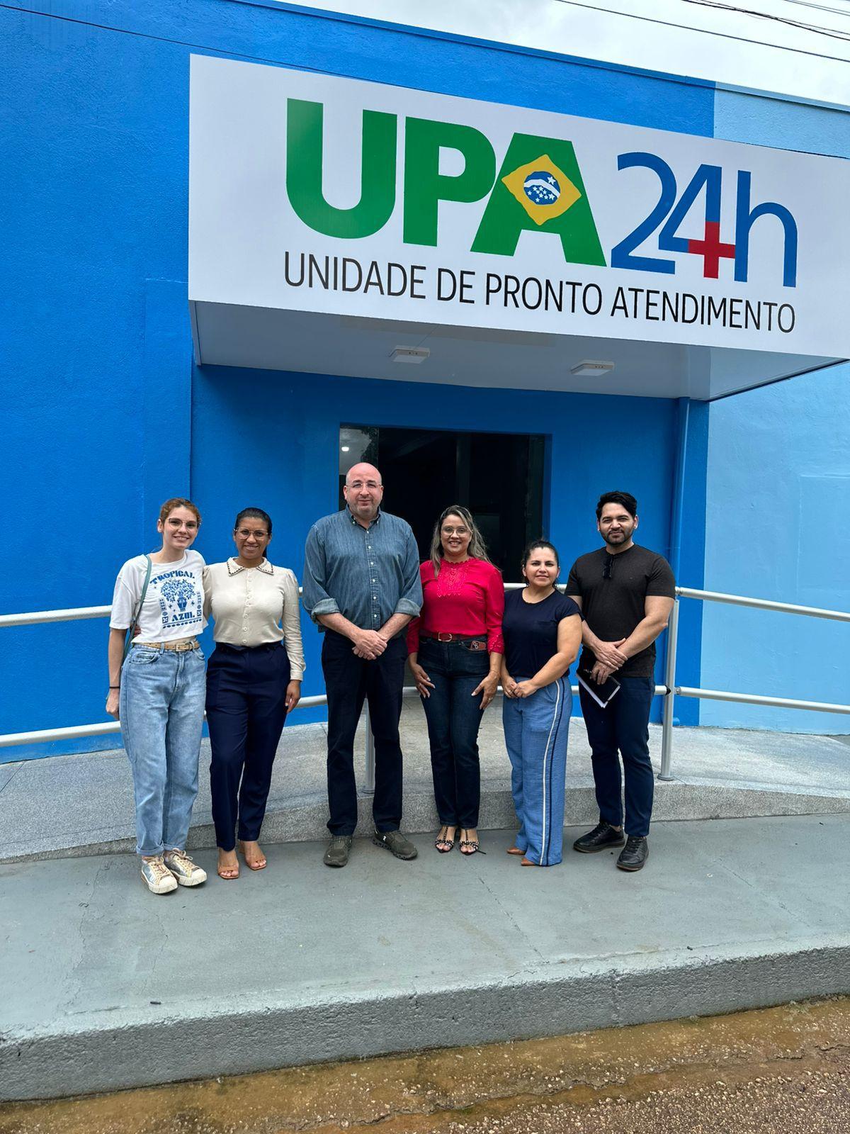 Vereador Gedeão Negreiros visita a UPA José Adelino de Matos e anuncia emenda parlamentar de R$ 160 mil