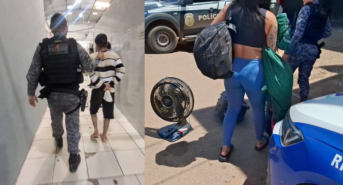 Casal é preso com entorpecentes em embarcação durante Operação Desarme no Rio Madeira