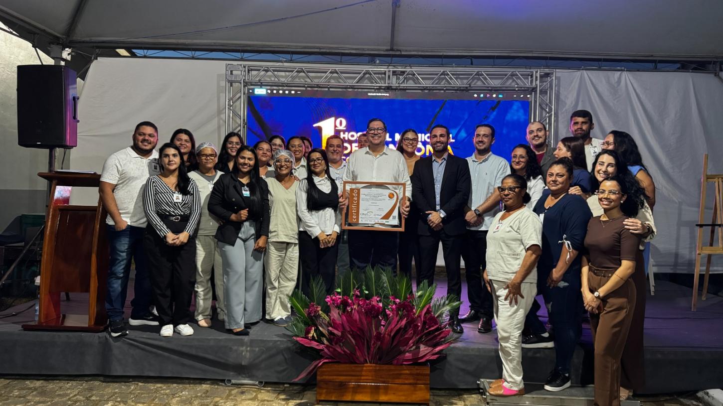 Conquista histórica: Hospital Municipal de Machadinho D’Oeste recebe selo ONA e entra para referência em gestão hospitalar em Rondônia