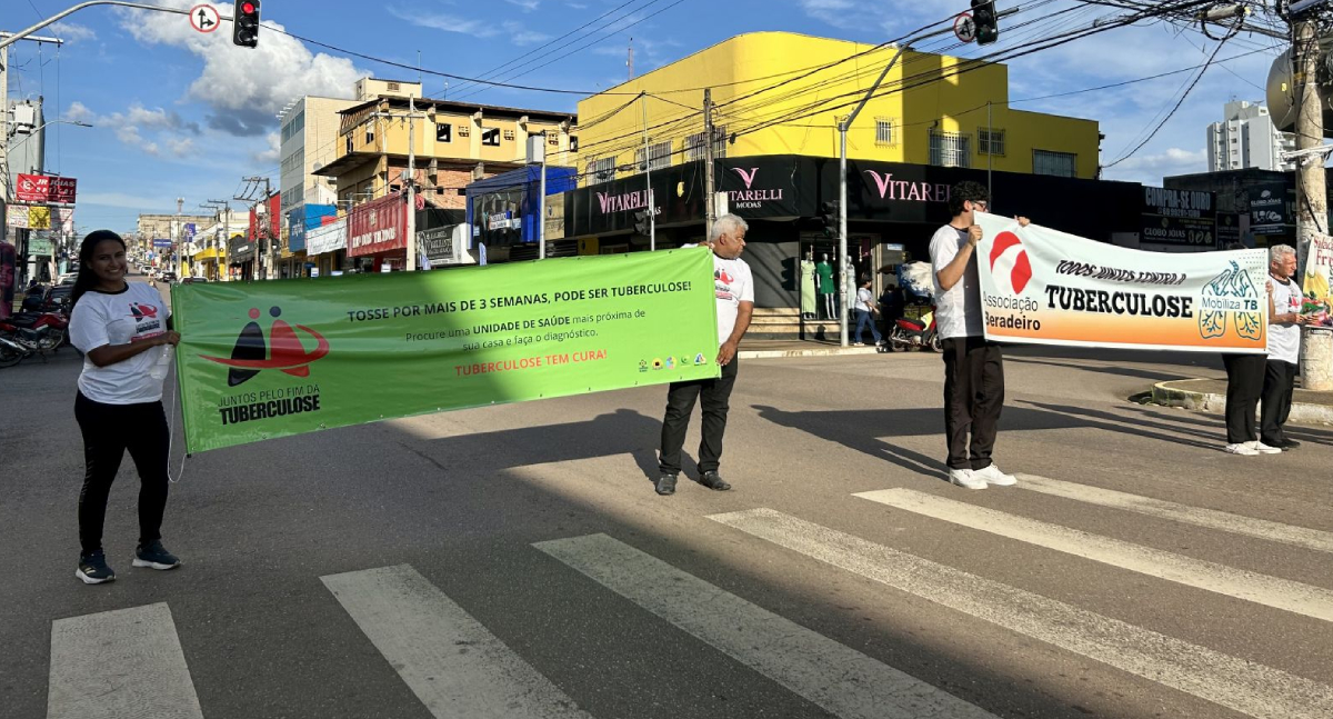Conscientização sobre tuberculose mobiliza ação em Porto Velho