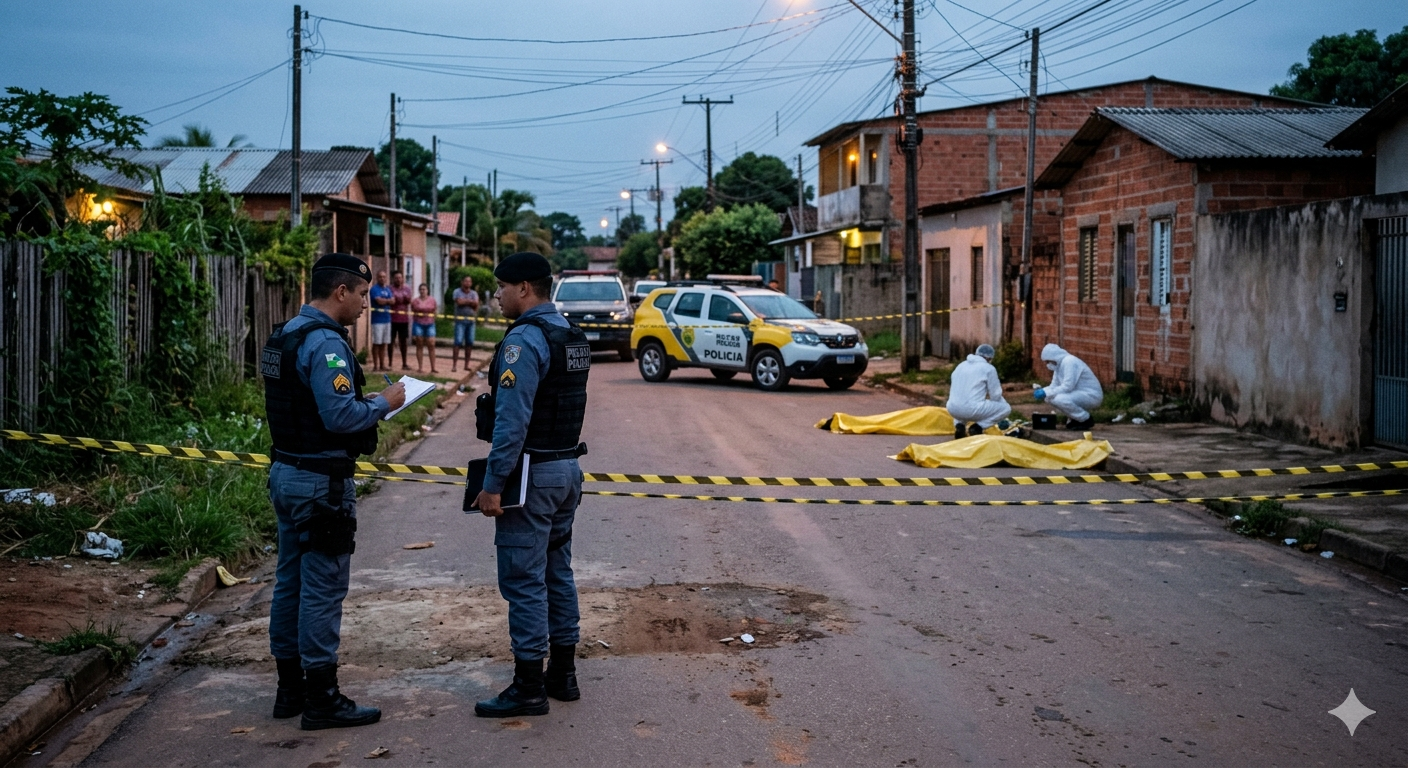 Dois homens são encontrados mortos no bairro Planalto em Porto Velho