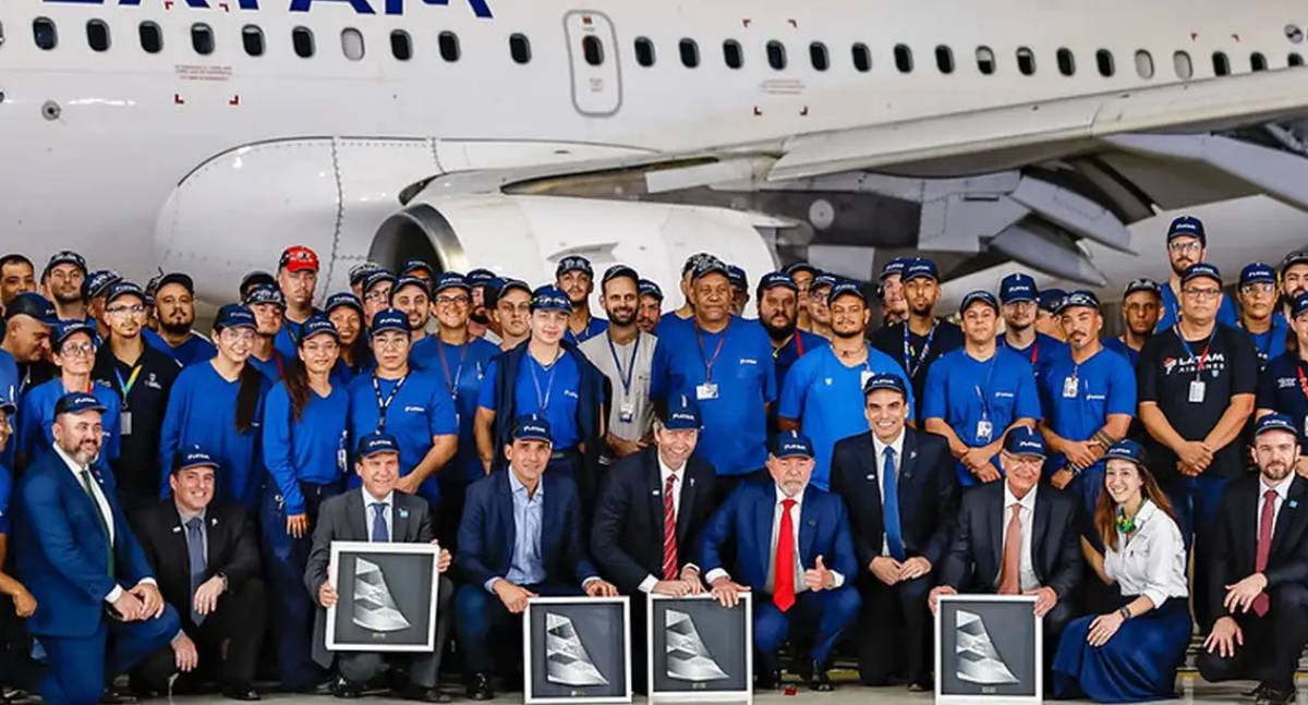 Latam incorpora primeiros aviões da Embraer em acordo de US$ 2,1 bilhões