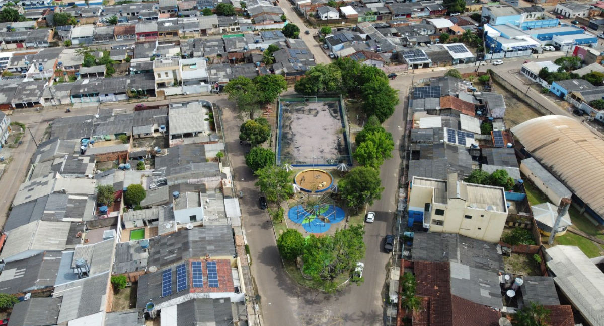 Manutenção de praças reforça lazer e segurança nos bairros em Porto Velho