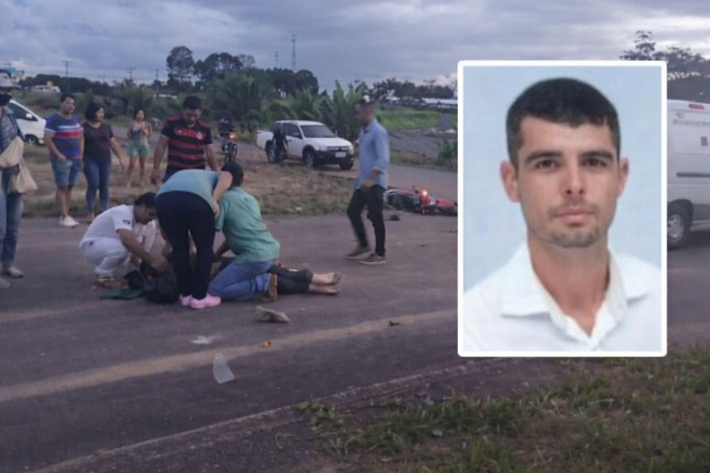 Motociclista não resiste e morre após bater contra caminhão em Rondônia