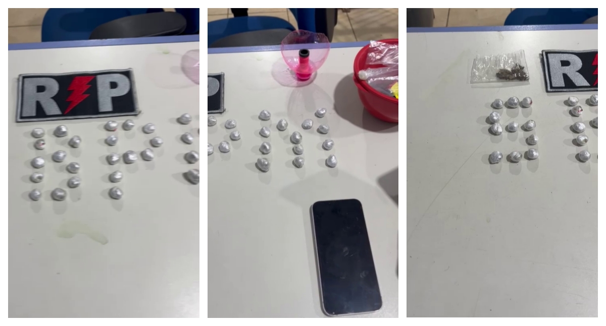 Mulher é presa por tráfico de drogas em Porto Velho