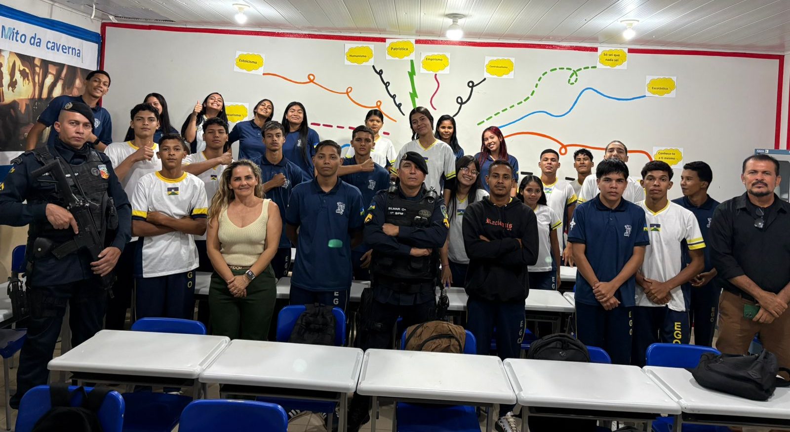 A decisão que você toma hoje pode mudar toda a sua vida: palestra orienta estudantes de Calama sobre futuro após o ensino médio