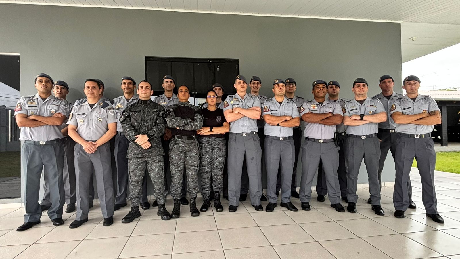 BPCHOQUE recebe turma do CAO da PM de São Paulo