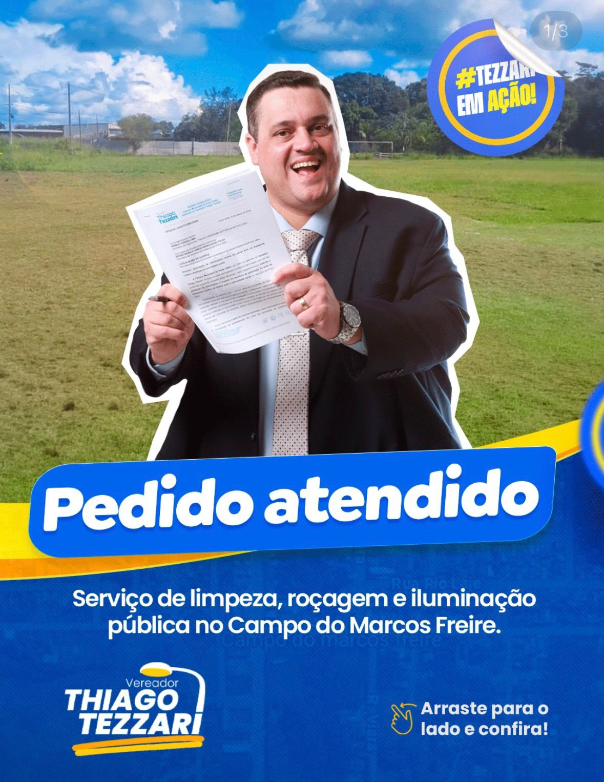 Intervenção com apoio da prefeitura e da Emdur amplia segurança e uso do espaço esportivo