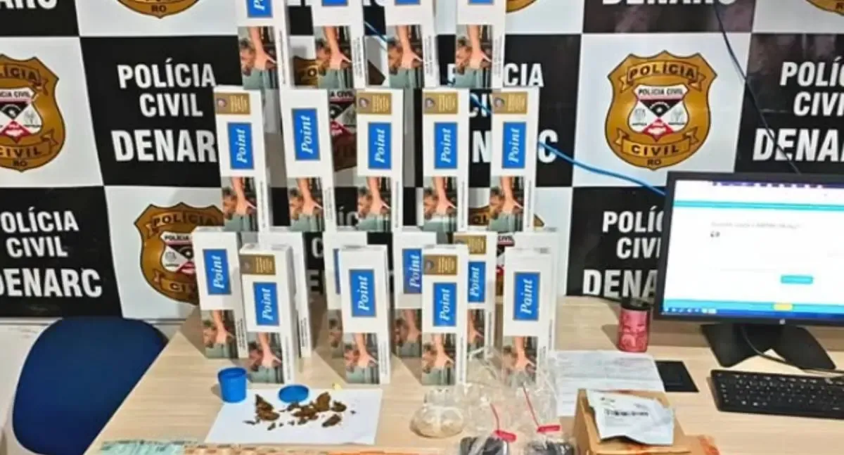 Denarc prende dupla por tráfico de drogas em Porto Velho