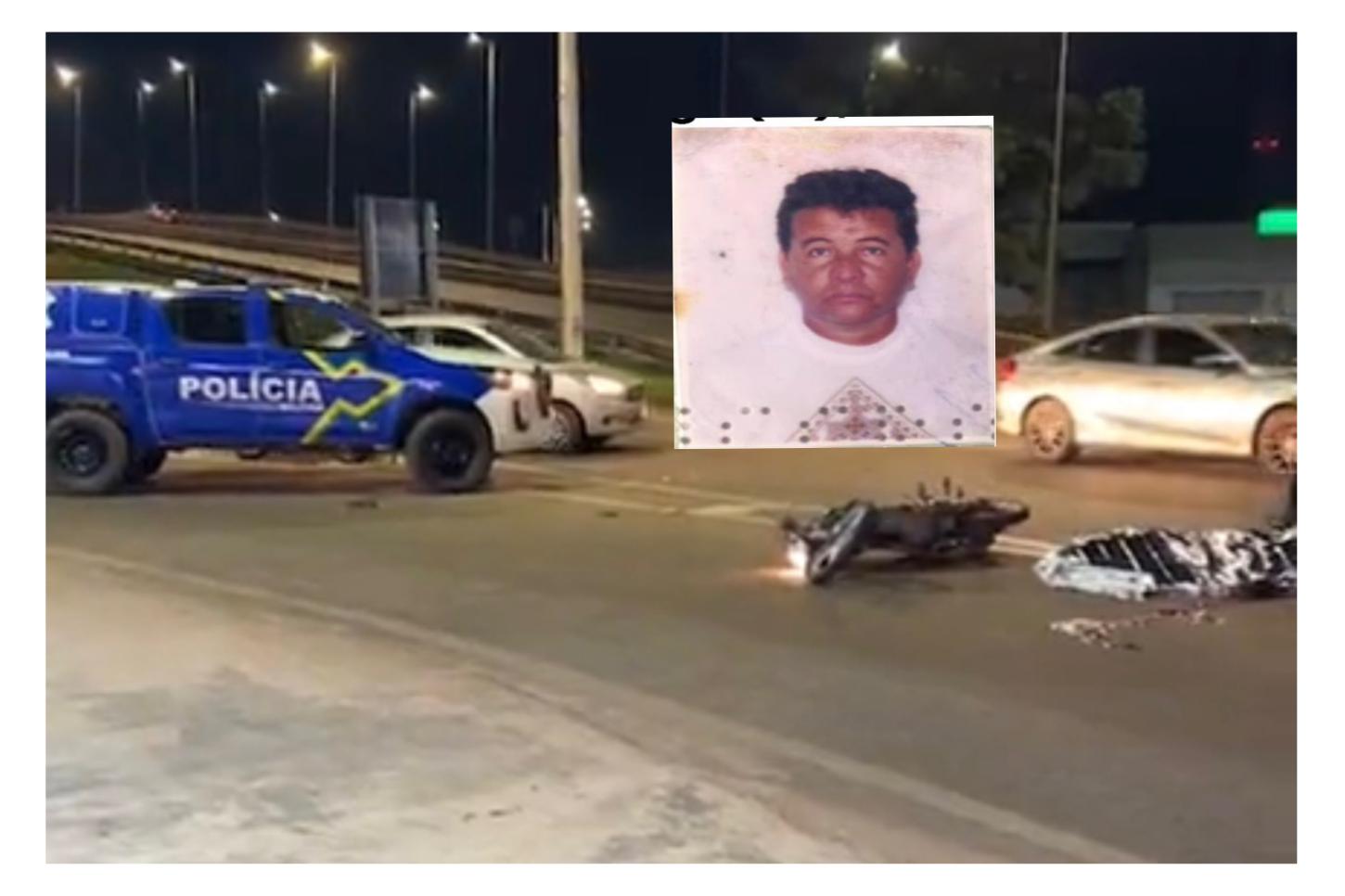 Motociclista morre ao ser atropelado por carreta em Porto Velho