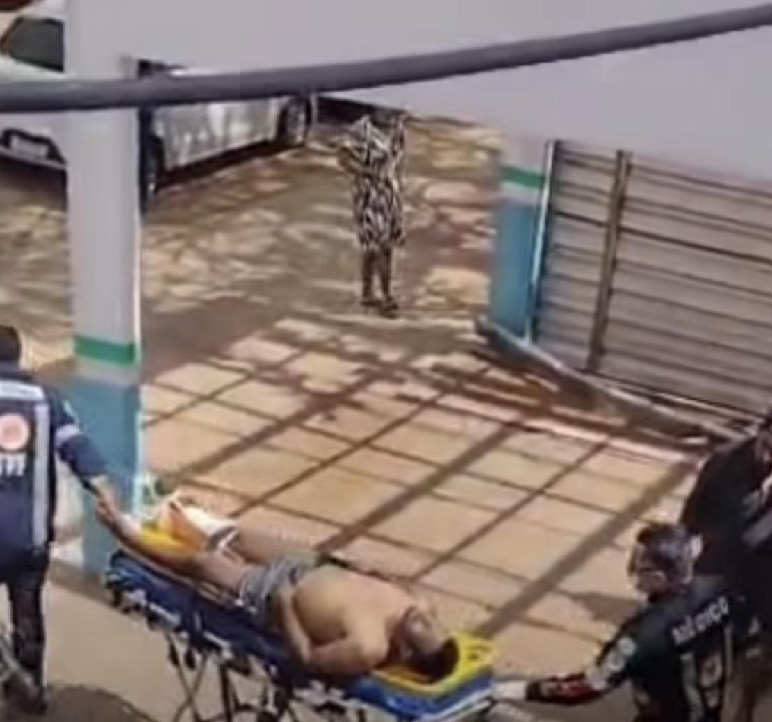 Homem é atacado com golpes de madeira sofre vários ferimentos