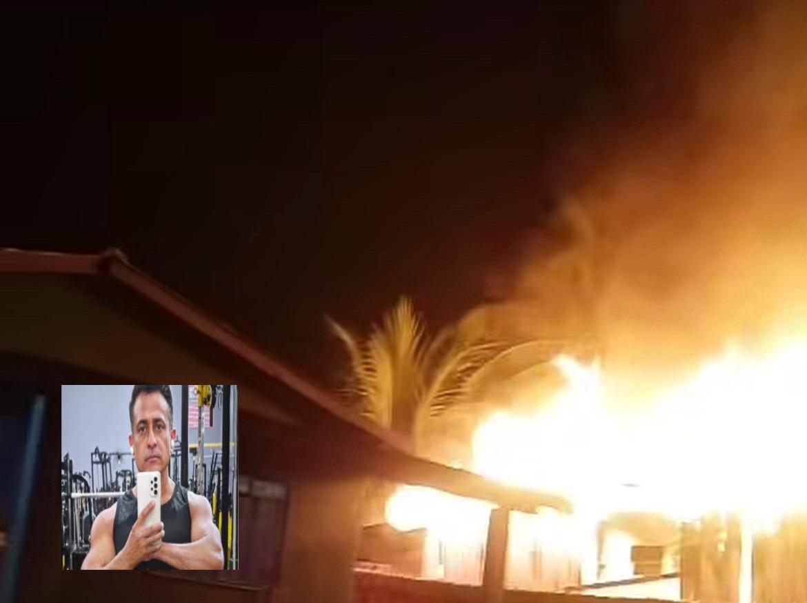 Incêndio destrói resistência e um homem morre no local