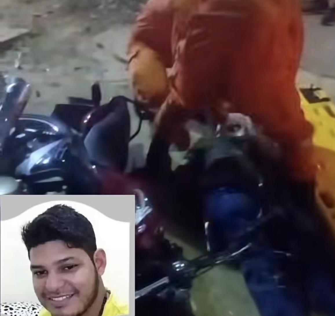 Motociclista morre em acidente de trânsito após colidir com poste de energia
