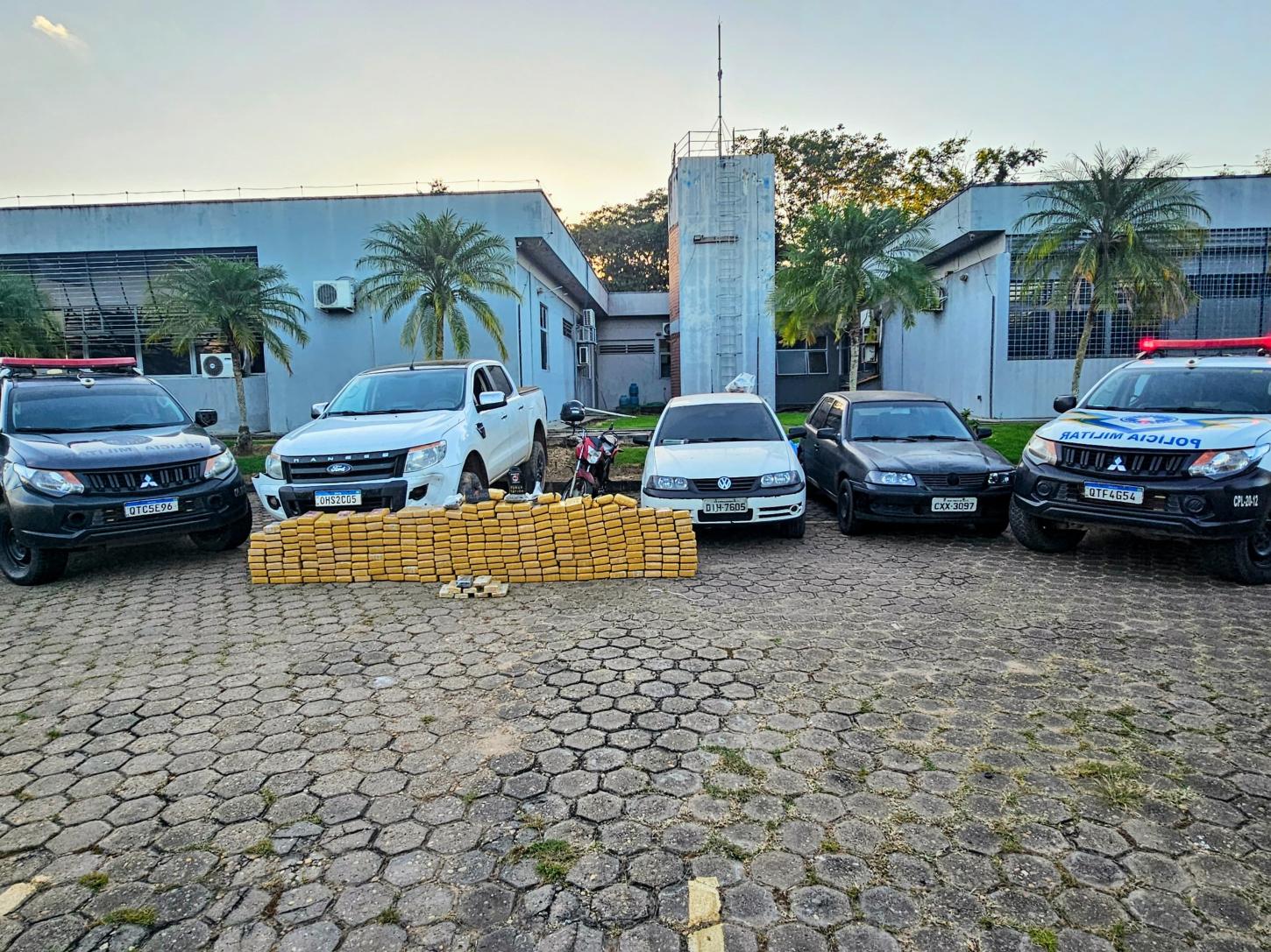 POLÍCIA MILITAR REALIZA GRANDE APREENSÃO DE DROGAS EM JI-PARANÁ