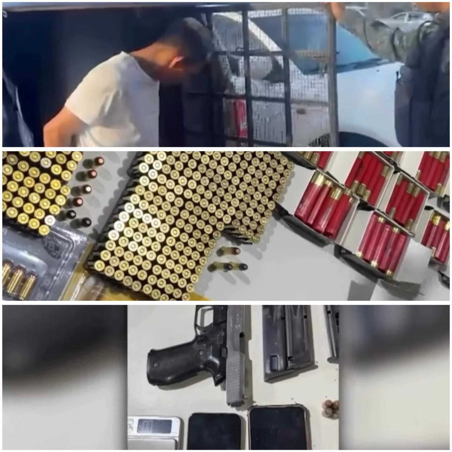 Operação do MP e forças de segurança predem criminosos armas e munições
