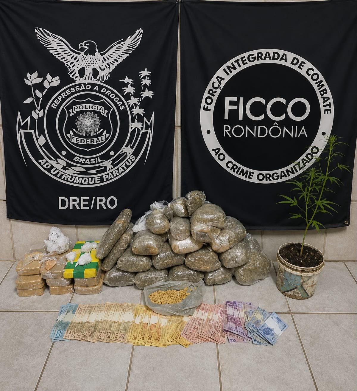 Policial Federal aprende drogas após investigação