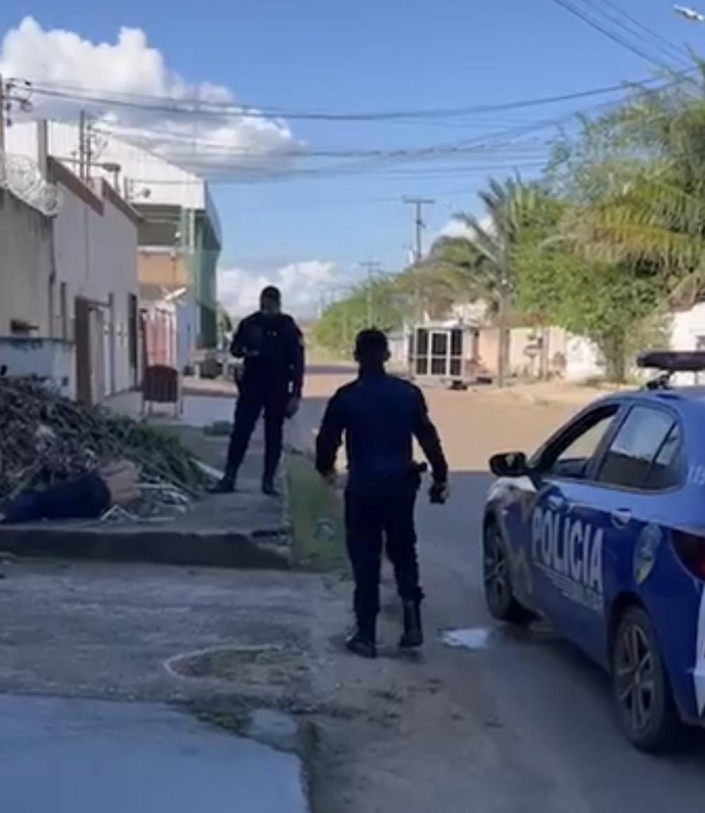 Suspeito de furtos e espancado pela população