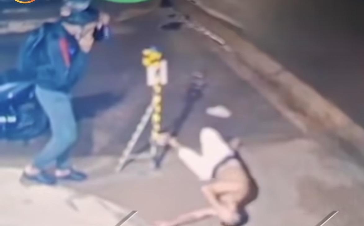 Homem é esfaqueado no Porto Madeiro e cai pedindo ajuda em via publica