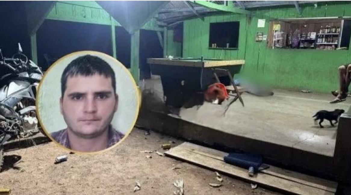 No Bar: Homem é morto com tiros de espingarda
