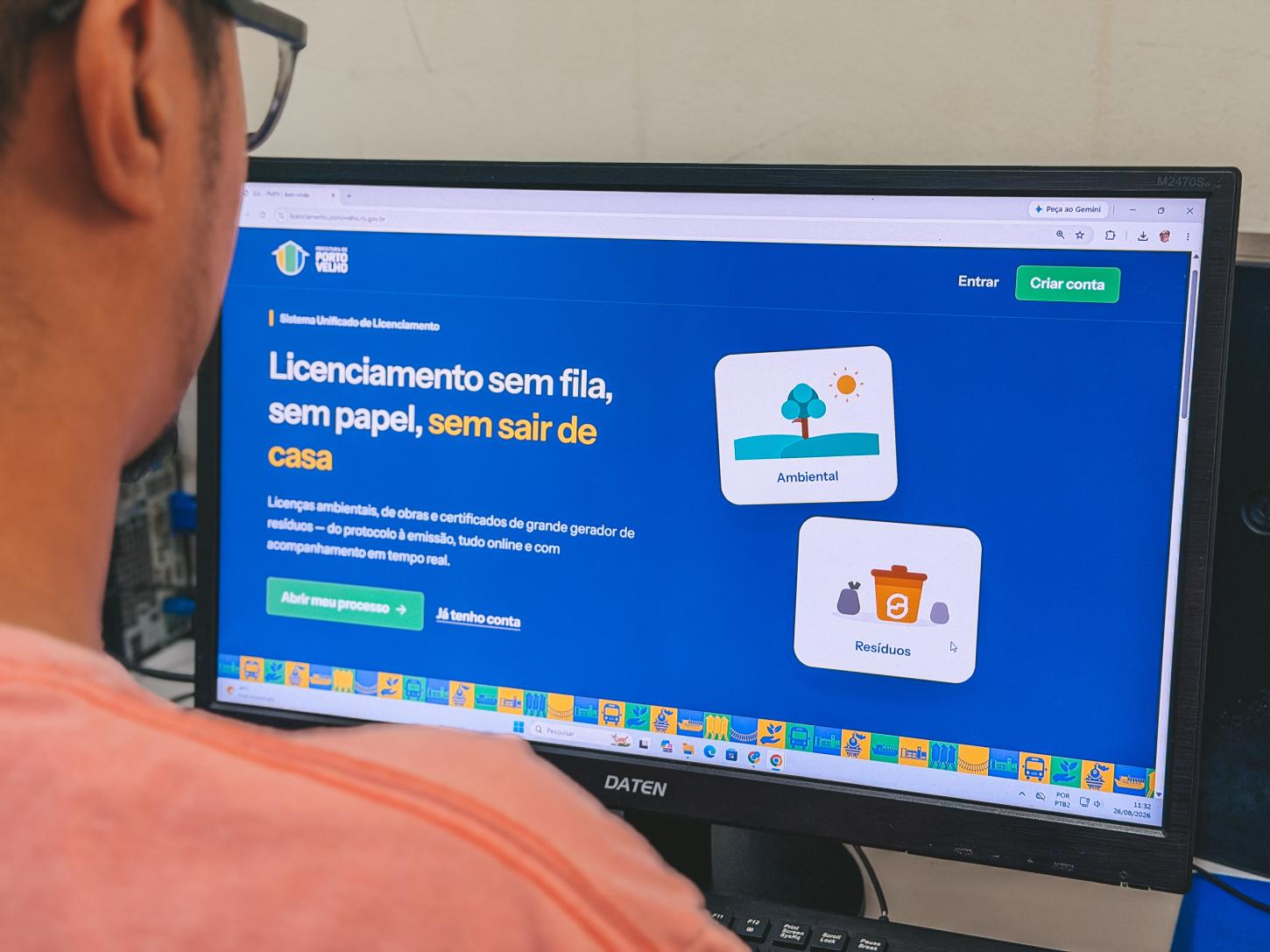 Novo cadastro digital amplia controle sobre grandes geradores de resíduos em Porto Velho