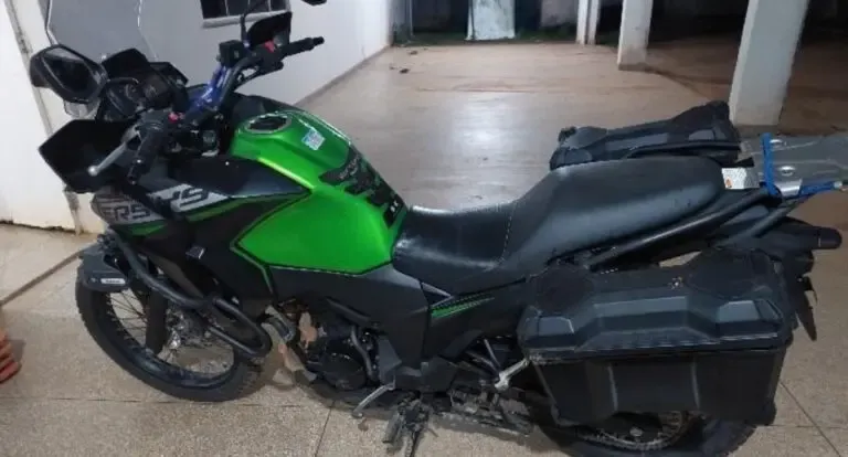 PM recupera motocicleta roubada durante operação em Nova Mamoré