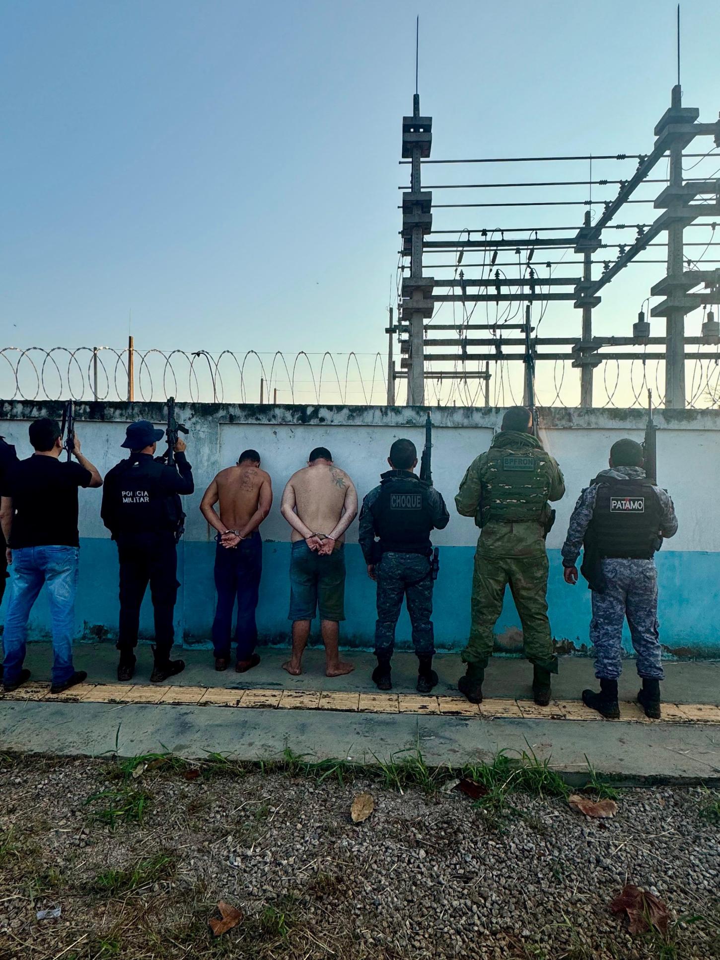 POLÍCIA MILITAR DE RONDÔNIA RECAPTURA TRÊS DOS QUATRO FORAGIDOS DE VISTA ALEGRE DO ABUNÃ