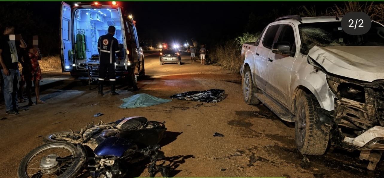 Duas crianças morrem em acidente de trânsito