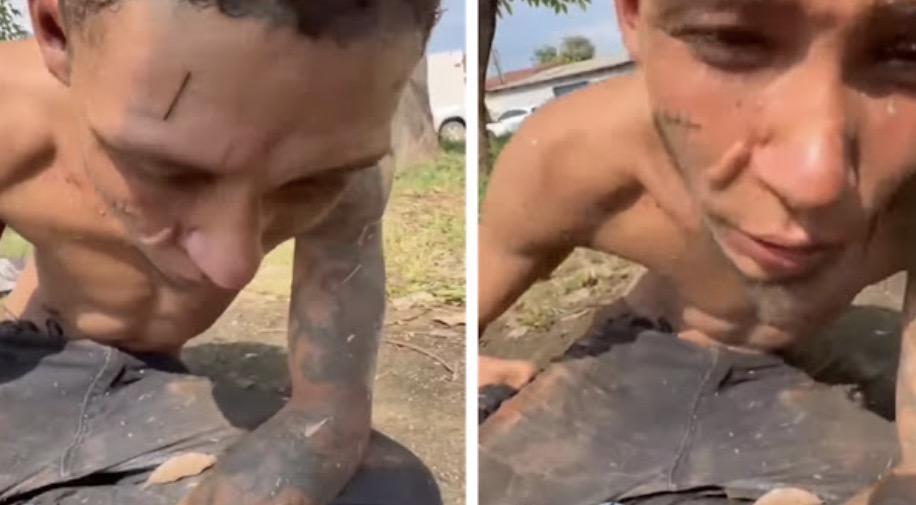 Jovem suspeito de furto é espancado pela população