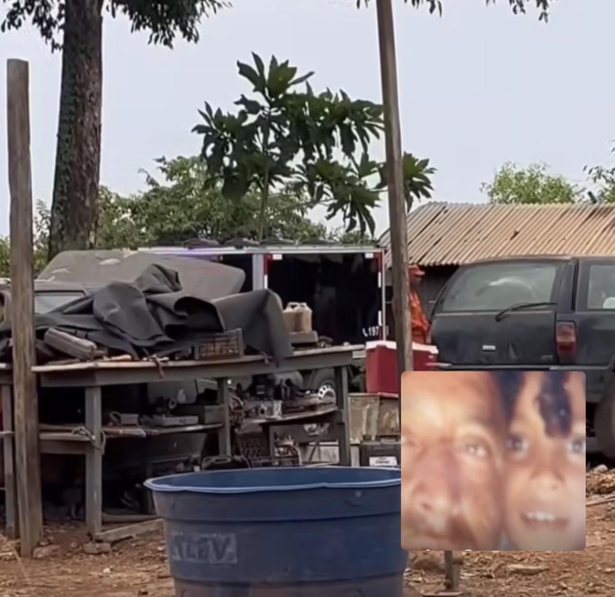 Pai e filha morrem após serem  atingidos por um raio