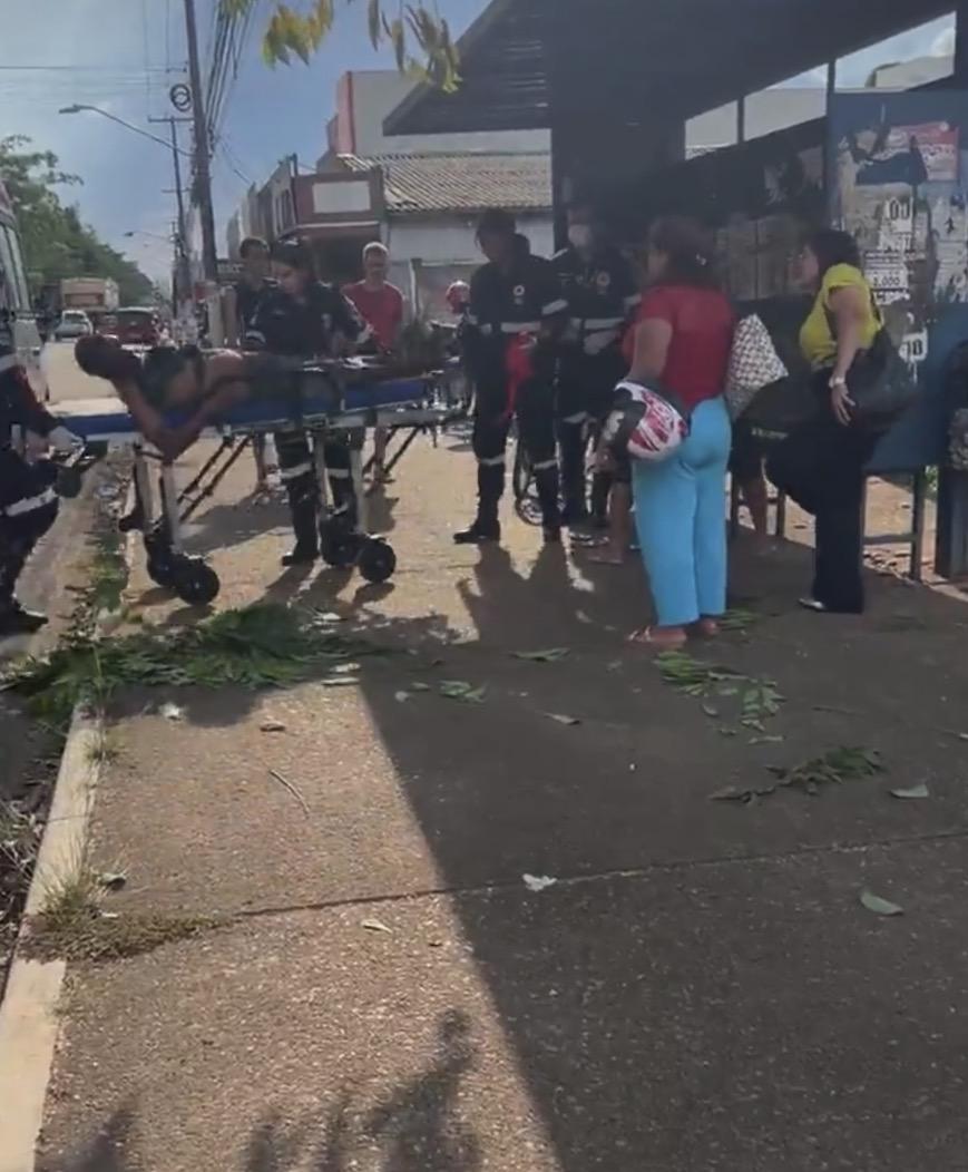 Homem em situação de rua é encontrado desacordado após ser atropelado na zona norte de Porto Velho
