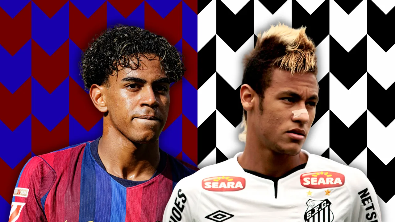 Yamal e Neymar são tão parecidos assim? O que o campo e os números revelam